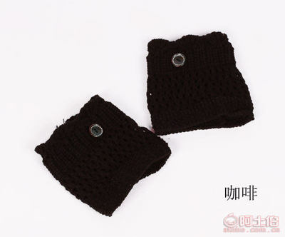 【自主廠家直銷紐扣腿套毛線襪套針織腳套外貿(mào)現(xiàn)貨保暖鏤空紐扣襪套WT012】蘭溪市秀琴服裝廠 - 產(chǎn)品庫(kù)